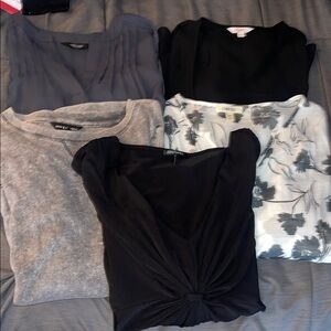 Lot of 5 NEW or LIKE NEW Women’s Tops Size Medium